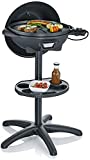 SEVERIN PG 8541 - Barbacoa en el suelo (2.000 W, superficie de parrilla, Ø 41 cm), color: Negro
